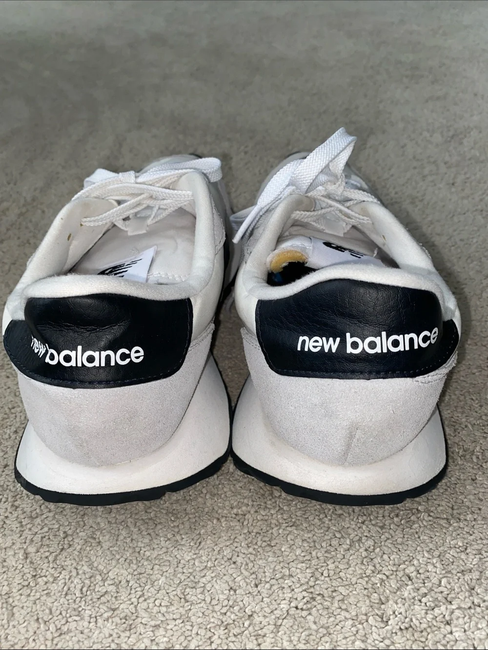 New Balance 237 Black / White WS237BW Women's Size 8.5 Men’s 7